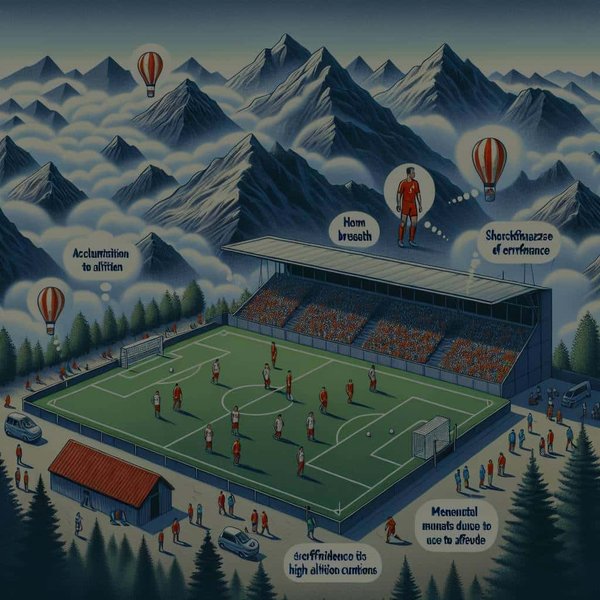 Comment l'acclimatation à l'altitude affecte-t-elle les équipes jouant à domicile dans des régions élevées?